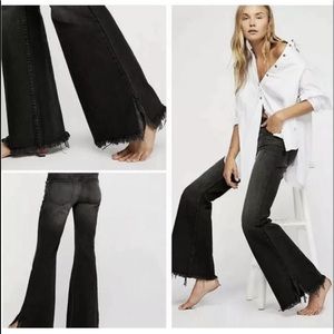 Black Dark Rinse We The Free Vintage Flare Jeans
